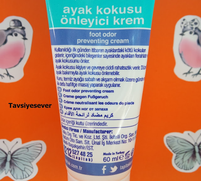 ayak kokusu icin krem bakim blogu